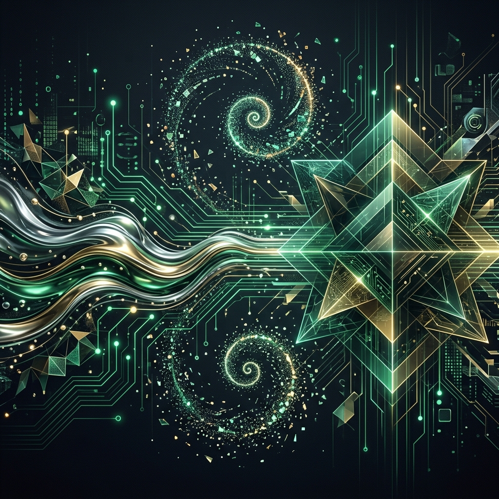 Abstract Fintech AI